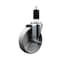 Service Caster 5'' Semi Steel Wheel Swivel 1-3/8'' Expanding Stem Caster SCC-EX20S514-SSS-138 - alternate 1